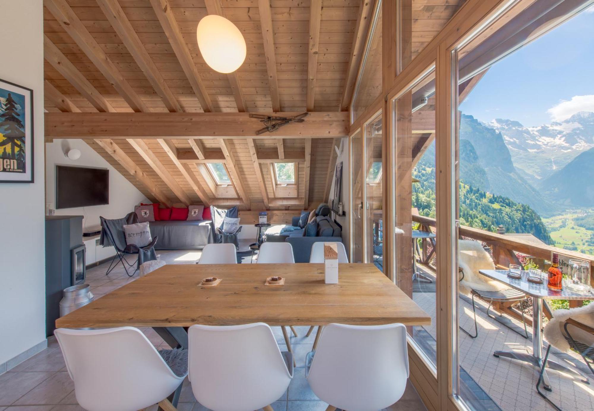 Chalet Rose Penthouse Венген Екстер'єр фото